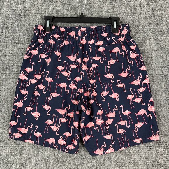 Old Navy Shorts Mens Small Flamingo Bathing Suit Swim Hybrid Beach Resort Travel - Picture 2 of 9